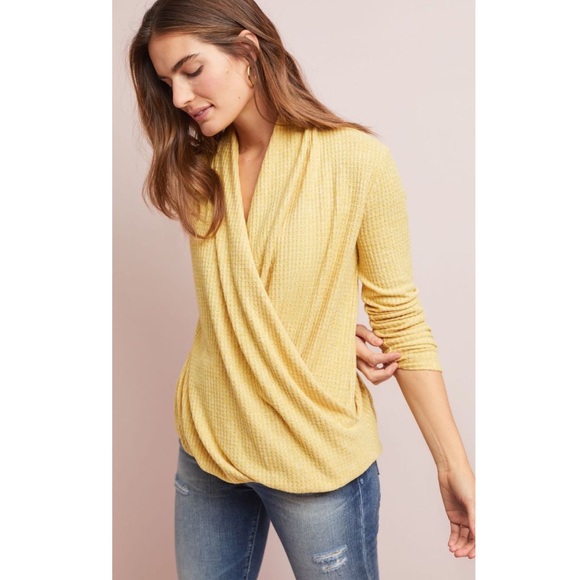 Anthropologie Tops - Anthropologie Akemi + Kin Woodruff Wrap Top